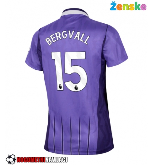 Ženske Nogometnih dresov Tottenham Hotspur Lucas Bergvall #15 Tretji 2026-27 Kratki rokavi Ženske Nogometnih dresov Tottenham Hotspur Lucas Bergvall #15 Tretji 2026-27 Kratki rokavi
